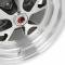 Legendary Wheels 1964-1973 Ford Mustang 17x8" Legendary Styled Alloy Wheel, 5 on 4.5 BP, 4.75 BS, Charcoal/ Machined LW20-70854B