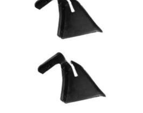 Full Size Chevy Quarter Window Stops, 2- Door Hardtop & Convertible, Impala & Caprice, 1971-1973