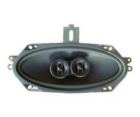 Full Size Chevy Speaker, 140Watt, Dual Voice Coil, Without Factory Air Conditioning, 1967-1968