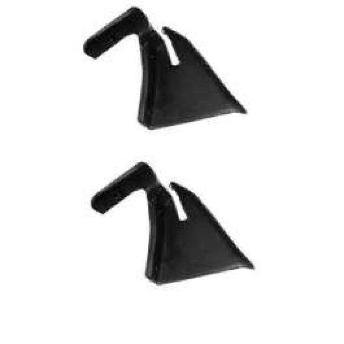 Full Size Chevy Quarter Window Stops, 2- Door Hardtop & Convertible, Impala & Caprice, 1971-1973