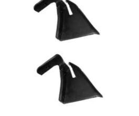 Full Size Chevy Quarter Window Stops, 2- Door Hardtop & Convertible, Impala & Caprice, 1971-1973