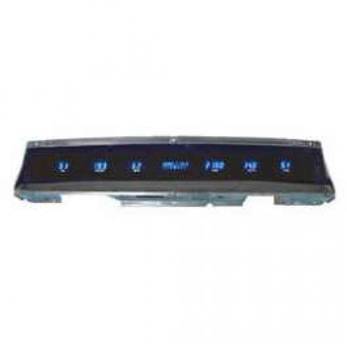 Full Size Chevy Dakota Digital Dash Kit, Blue Or Teal Display, Impala& Caprice, 1971-1976