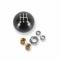 Hurst Billet Shift Knob, 5-Speed Pattern, Gloss Black 163501HST