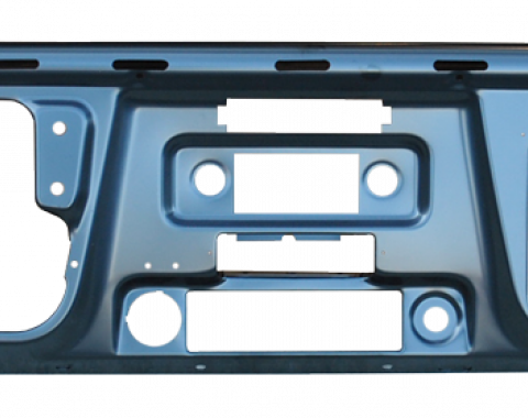 Key Parts '69-'72 Full Dash Panel, with A/C 0849-382