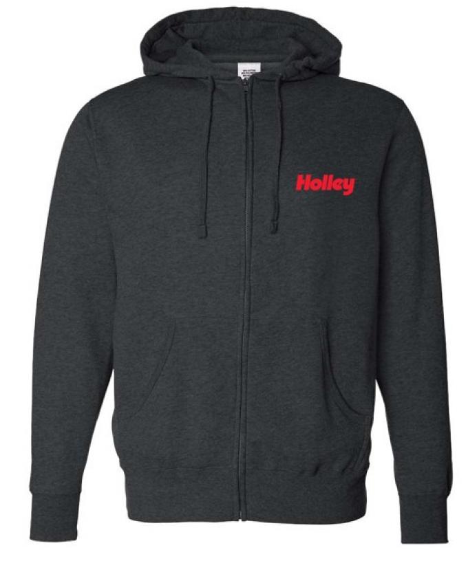 Holley Branded Full Zip Hood 10433-SMHOL