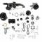 Holley Premium Mid-Mount Complete Accessory System for GM Gen v LT5 Dry Sump Engines-Black Finish 20-230BK