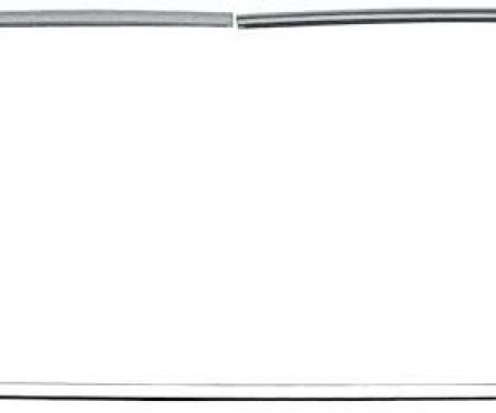 OER 1967-70 Chevrolet, GMC C/K Truck, Blazer, Jimmy, Suburban, Windshield Molding Set, Stainless Steel PW1091