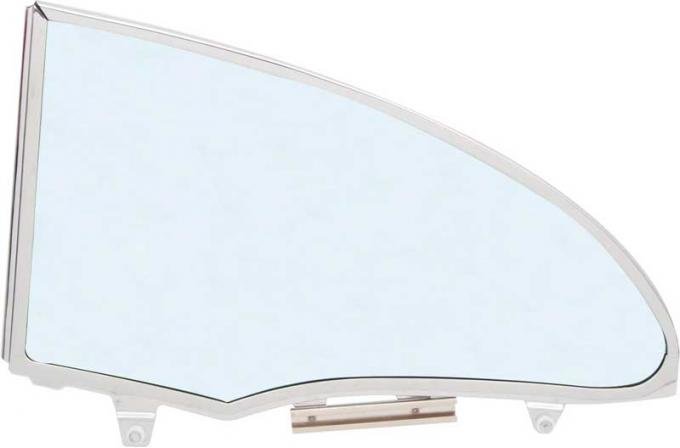 OER 1955-57 2-Door Hardtop RH Clear Quarter Glass Assembly TF42230A