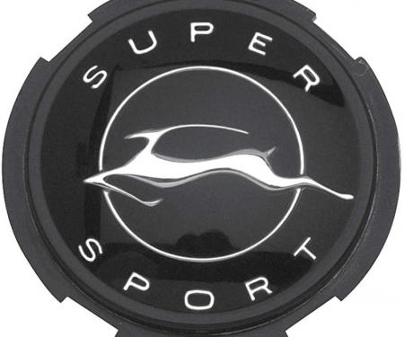 Full Size Chevy Horn Ring Emblem, Impala SS, 1963