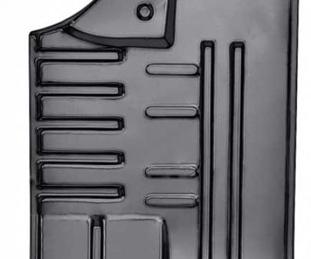 OER 1965-66 Impala, Bel Air, Biscayne, Caprice, Partial Trunk Pan, Drivers Side, EDP Coated B7772A