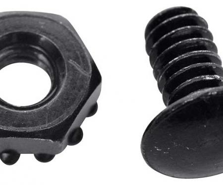 OER Chevrolet Grill Attaching Rivet with Nut - Black 748698