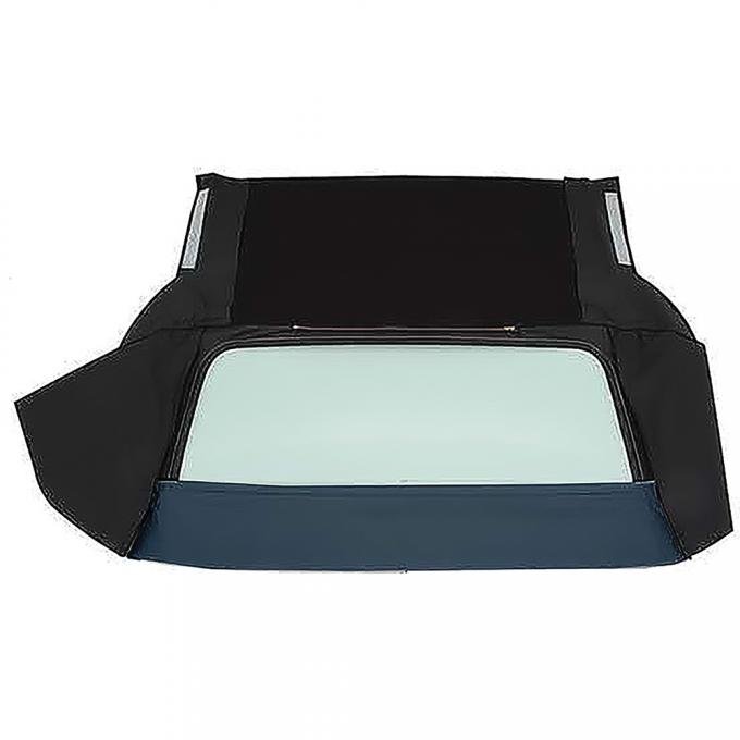 OER 1965-66 Impala/GM B-Body Convertible, Rear Window Only, Glass, Without Zipper, Canvas Cloth, Black HG1116114