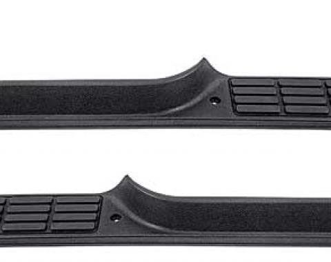 OER 1977-91 Chevrolet, GMC Truck, Door Sill Plates, Black, Pair *153294