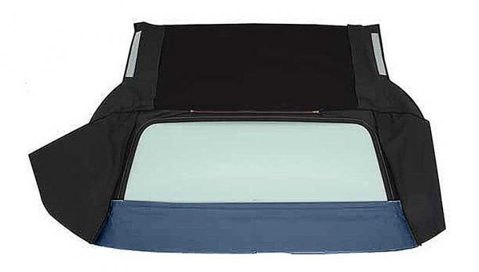 OER 1971-76 GM B-Body Convertible, Rear Window Only, Glass, Without Defroster, Vinyl, Dark Blue HG0118116