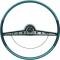 OER 1963 Impala Steering Wheel with Horn Ring - Standard and SS - Two Tone Blue 5730130