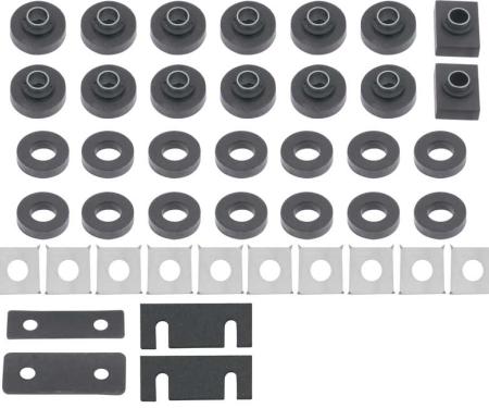 OER 1955-57 Chevrolet Bel Air, 150, 210, Nomad, Body Mount Bushing Set, Sedan, Station Wagon TF400207