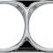 OER 1967 Impala / Full-Size Headlamp Bezels 3885963