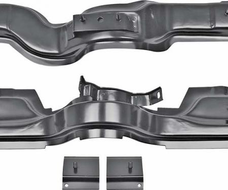 OER 1962-67 Chevy II, Nova, Bucket Seat Frame Support Set, 4 Piece Set, EDP Coated 14647