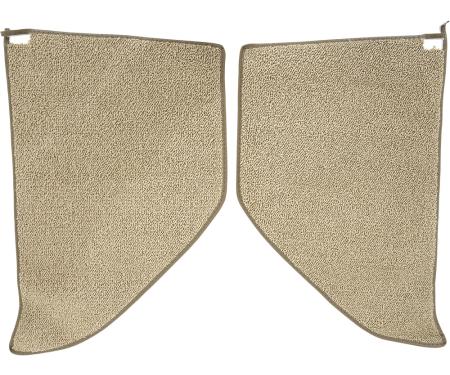 OER 1964-66 Chevrolet/GMC Truck, Carpet Kick Panel Inserts w/o Cardboard, Loop, Fawn Sandalwood T1724444