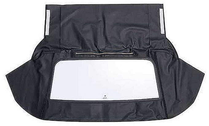 OER 1971-75 Impala/GM B-Body Convertible, Rear Window Only, Glass, Without Defroster, Stayfast Canvas Cloth, Black HG1118114