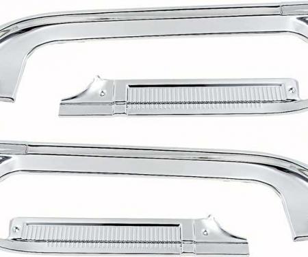 OER 1978-87 Chevy, GMC Pickup, Aluminum Door Sill Plate Set, 4 Piece Set *153293