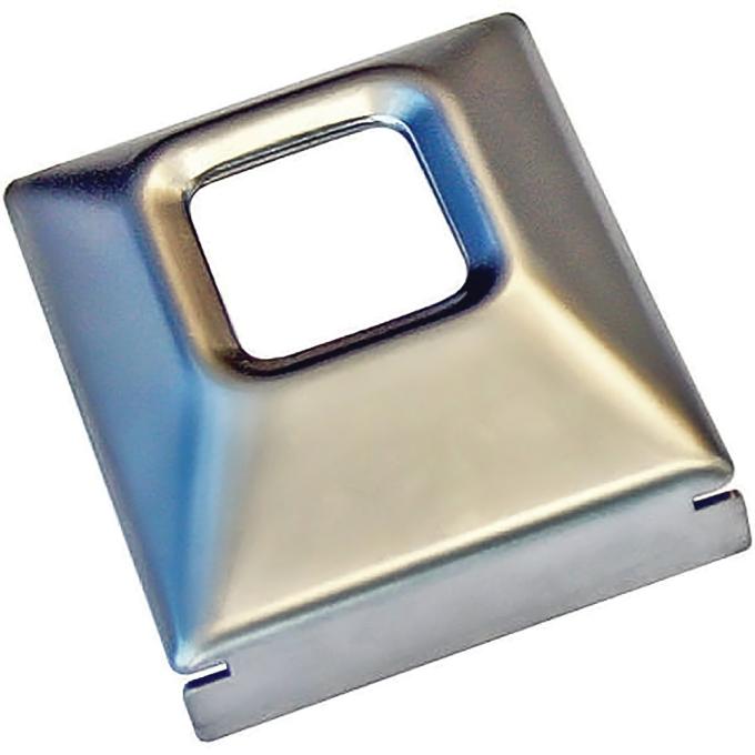 OER 1967-68 Camaro, Firebird, 1966-68 Impala, 1966-68 Cutlass 1966-68 Skylark, Seat Belt Buckle Cover, Deluxe, Stainless Steel, Each IN6275Z