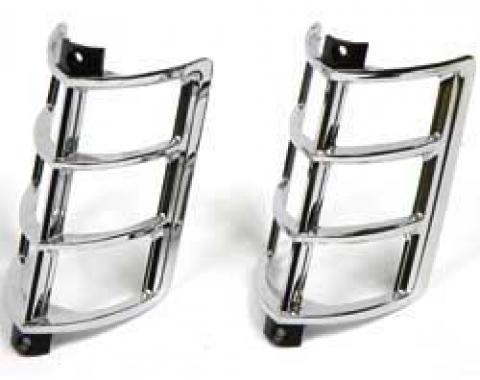 Full Size Chevy Cornering Light Bezels, 1967