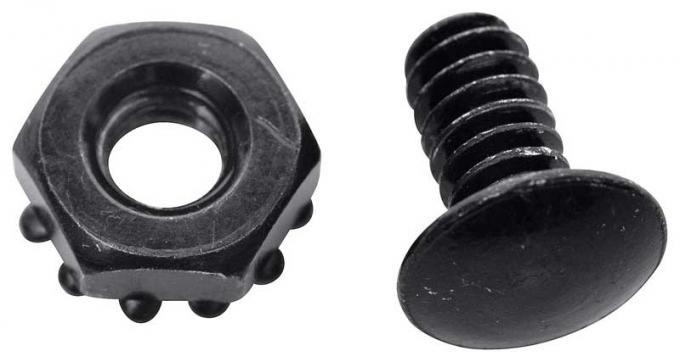 OER Chevrolet Grill Attaching Rivet with Nut - Black 748698