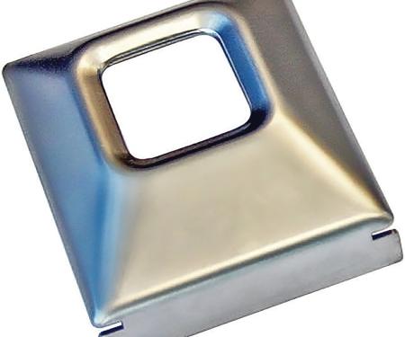 OER 1967-68 Camaro, Firebird, 1966-68 Impala, 1966-68 Cutlass 1966-68 Skylark, Seat Belt Buckle Cover, Deluxe, Stainless Steel, Each IN6275Z