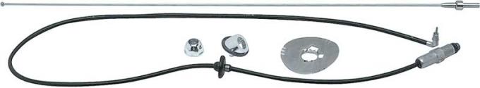 OER 1967-72 Chevy, GMC Pickup, Blazer, Suburban, Fender Mount Antenna Assembly, FM Radio C2599