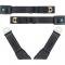 OER 1967-72 Chevrolet, GMC Truck, Seat Belt Set, Retractable, Lap Belts, RH and LH, Black 154677