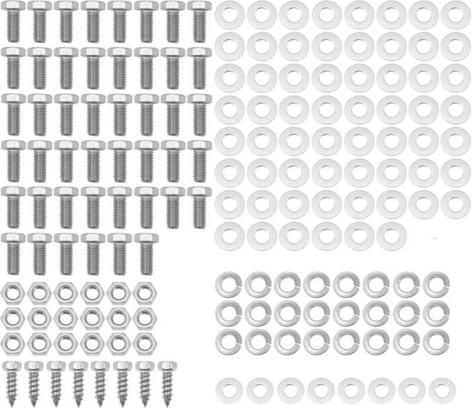 OER 1947-55 Chevrolet, GMC Truck, Front Fender & Inner Fender Bolt Set CX2021
