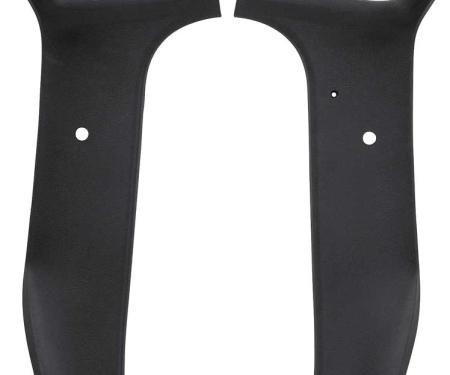 OER 1973-91 Chevy/GMC Truck, Rear Pillar Post Moldings, Pair *14898