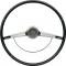 OER 1965-66 Impala Steering Wheel with Horn Ring - Black 9741875