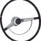 OER 1965-66 Impala Steering Wheel with Horn Ring - Black 9741875