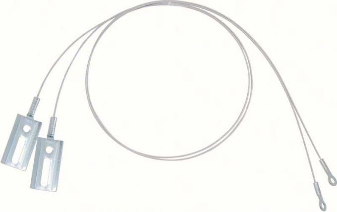 OER 1961-64 Impala Convertible Top Hold Down Cables 4403084