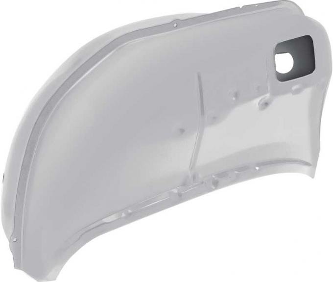 OER 1963-64 Impala, Bel Air, Inner Rear Quarter Panel, 2 Door, Weld-Thru, Drivers Side B17041W