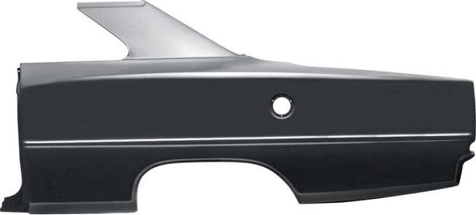 OER 1966-67 Chevy II / Nova 2 Door Hardtop Full Quarter Panel LH 14339