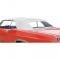 OER 1965-70 Impala/GM B-Body Convertible, Rear Window Only, Plastic, Pinpoint Vinyl, White CD1017221