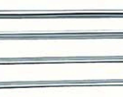 OER 1962-65 Chevy II/Nova 2 Door Hardtop/Coupe Roof Drip Molding Set C2388