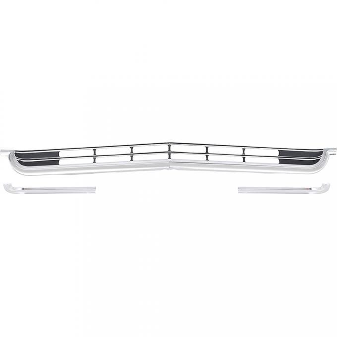 OER 1966 Impala / Full Size Lower Grill with Extensions (3 piece) 3869746