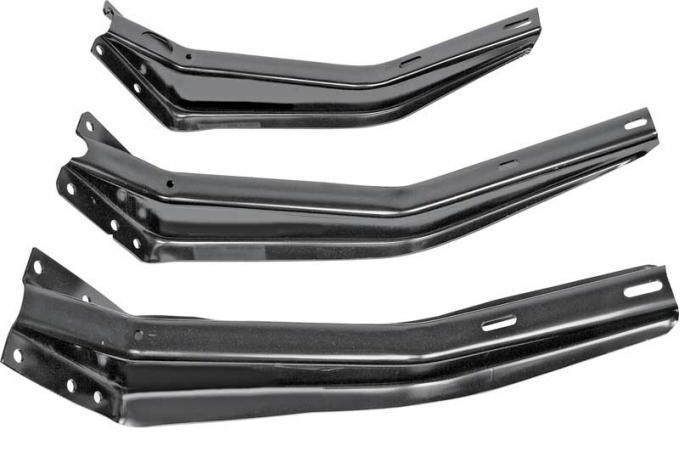 OER 1947-55 Chevrolet, GMC Pickup Truck, Running Board Bracket Set, 3 Piece Set, LH Drivers Side 14831