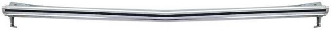 OER 1969-72 GMC Truck, Top Grill Bar Molding, Chrome CX1649