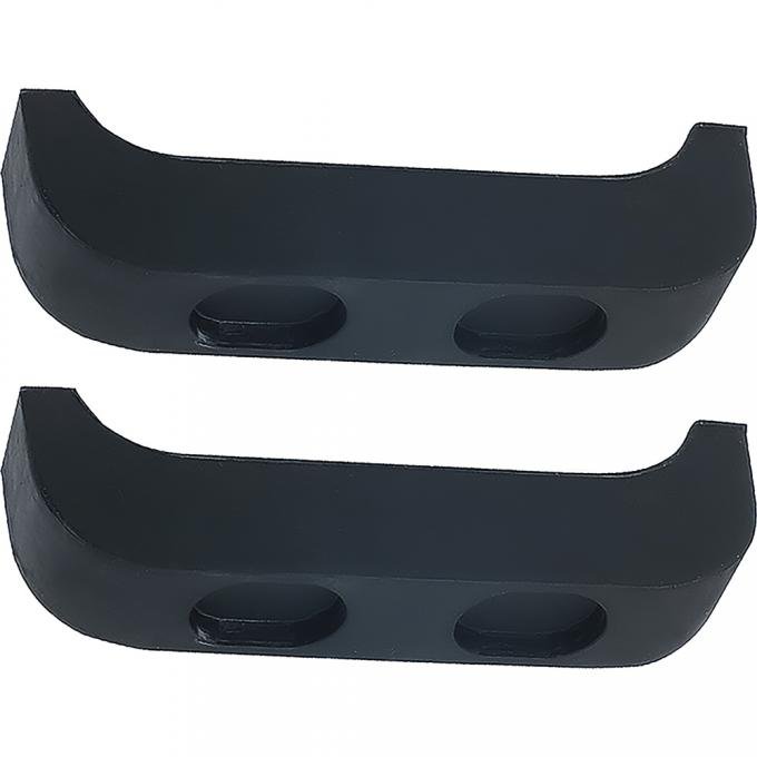 OER 1967-72 Chevrolet/GMC Truck, Radiator Insulators, Upper or Lower, with 4 Row Radiator, Pair CX1638