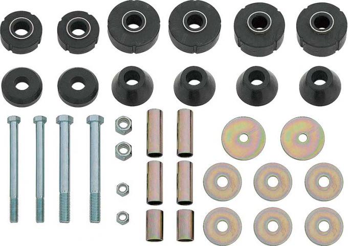 OER 1967-72 Chevrolet, GMC Truck, Cab Body Mounting Bushing Set, with Hardware, C10, 2 WD 675001