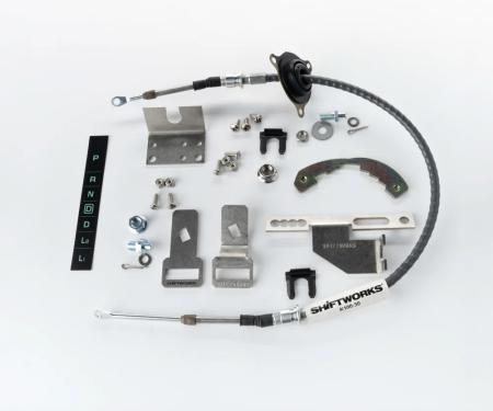 Shiftworks 1964 Impala Factory Shifter Conversion Kit - TH700-R4 / TH200-4R / 4L60E / 4L70E SC2061-C